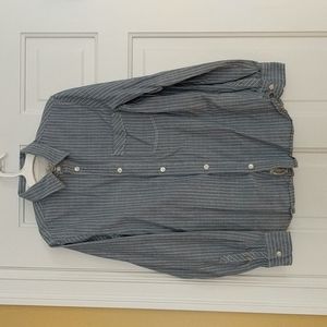 LOGG Striped Chambray Button Down
